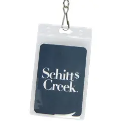 Schitts Creek Lanyard ID Badge Holder Rose Apothecary Badge Keychain Lanyard