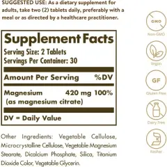 Solgar Magnesium Citrate