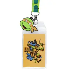 Teenage Mutant Ninja Turtles Character Design ID Badge Holder Lanyard, Michelangelo