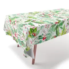 Ninola Design Christmas Nature Botanical Tablecloth -Deny Designs