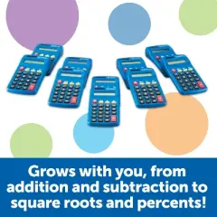 Learning Resources Primary Calculator, Set of 10, Ages 3+