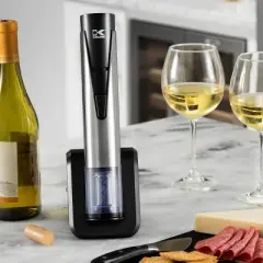 Kalorik 2-in-1 Wine Opener and Preserver Stainless Steel