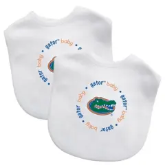 Baby Fanatic Officially Licensed Unisex Baby Bibs 2 Pack - NCAA Florida Gators