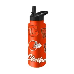 NFL Cleveland Browns Dreamweave Quencher Bottle - 34oz