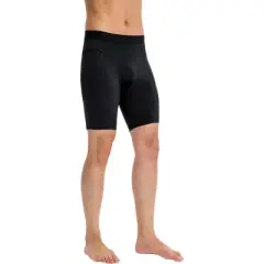 Anna-Kaci Active Men's Compression Biker Shorts with Side Pockets and Moisture-Wicking Stretch Fabric
