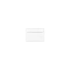 LUX A6 Invitation Envelopes (4 3/4 x 6 1/2) 500/Box 24lb. White 39892-MI-500
