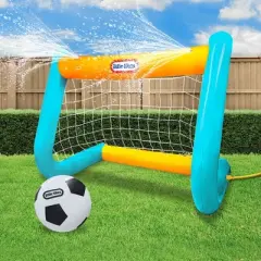 Little Tikes Soccer Goal Sprinkler Set: Fun Water Toy for Outdoor Play