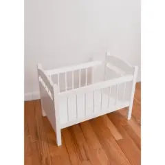 Remley Katie&rsquo;s Collection Kids Wooden Doll Crib Playset - Ships Assembled - Ships Assembled