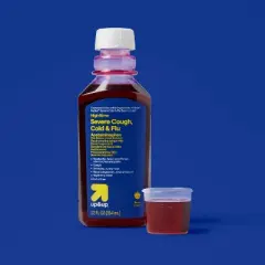Severe Nighttime Cold & Flu Liquid - Berry - 12 fl oz - up&up&trade;