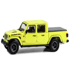 2023 Jeep Gladiator Pickup Truck High Velocity Yellow "Showroom Floor" Series 3 1/64 Diecast Model Car by Greenlight