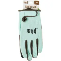 Mud Gloves  Women's Medium/Large Synthetic Leather Mint Garden Glove MD51001MT-WML