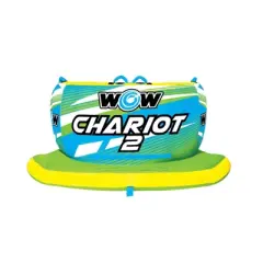 WOW Chariot 2-Person High Back Towable