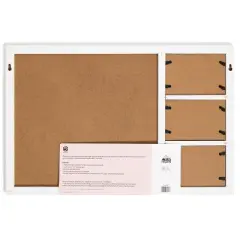 U Brands 15"x23" Photo Frame Dry Erase Monthly Calendar with Marker