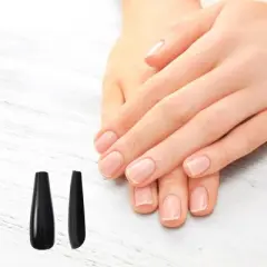 Unique Bargains Women's Fashion Fake Nails Colorful 240-pieces Per Set