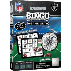 MasterPieces Officially Licensed NFL - Las Vegas Raiders Bingo Game
