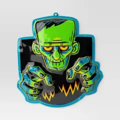 27"x25" Halloween Monster Vac Form Sign Unframed Wall Art - Hyde and EEK! Boutique&trade;