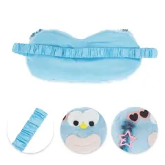 Unique Bargains Portable Funny Strap Eye Mask Blue 1 Pc