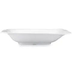 Q Home | Ruffle 17" x 12" x 3.5" Melamine Rectangle Serving Bowl