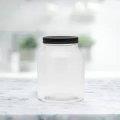Amici Home Branson Glass Storage Jar, Airtight Food Storage, For Kitchen & Household