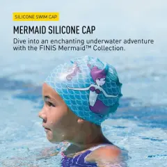FINIS Mermaid Silicone Swimming Cap