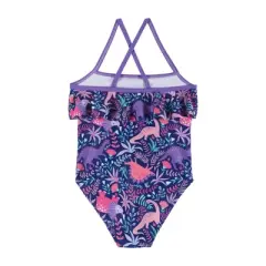 Andy & Evan Toddler  One-Piece Swimsuit Purple, Size 4T