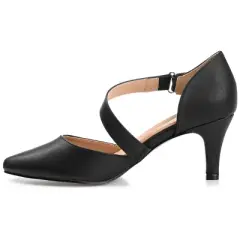 Journee Collection Womens Tillis Tru Comfort Foam Pointed Toe Mid Heel Pumps