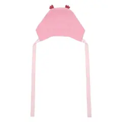 Novelty Beanie 3D Axolotl Hood with Chin Ties Beanie