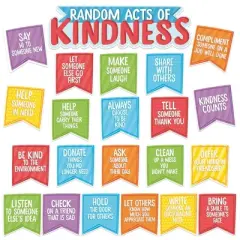 Eureka&reg; A Teachable Town Random Acts of Kindness Mini Bulletin Board Set
