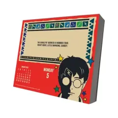Trends International 2026 Harry Potter Dayata Time 6.12"x5.37" Box Calendar