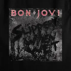 Women's Bon Jovi Slippery Cover Sleeveless Crop Top Tank