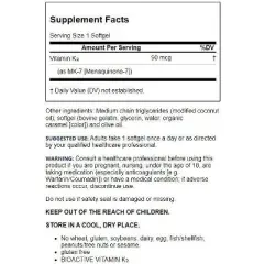 Jarrow Formulas, Inc. Mk-7 90 mcg 90 Sgels