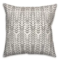 Creative Products Herringbone Print 1 16 x 16 Indoor / Outdoor Pillow