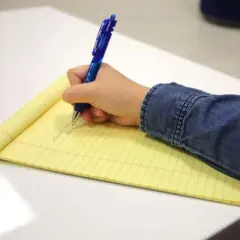 BAZIC Products&reg; Perforated Writing Pads, 8.5" x 11.75", Canary, 50 Sheets, Pack of 12