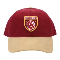 Harry Potter Gryffindor Crest Men's Red Dad Hat
