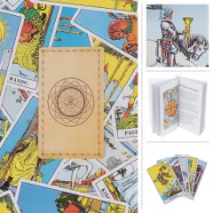 Tarot Cards with Guidebook &ndash; Classic 78-Card Oracle Deck with Smooth Finish &ndash; Tarot Card Set Suitable for Beginners or Enthusiasts by Trademark Games