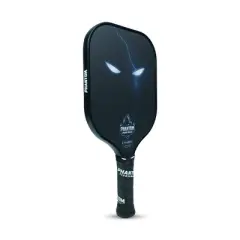 Phantom Pickleball 16'' Eternal Steel 14mm T700 Carbon Fiber Traditional Pickleball Paddle with Cover - Gray