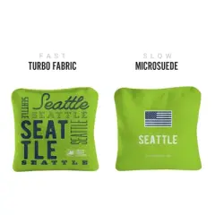 Gameday Seattle Football Synergy Pro Green Cornhole Bags (Set of 4)