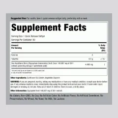 Piping Rock Sea Buckthorn 4400mg | 90 Softgels