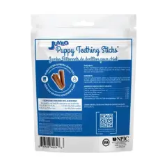 N-Bone Jumbo Puppy Teething Pumpkin Flavor Dental and Hard Chew Dog Treats - 7.28oz