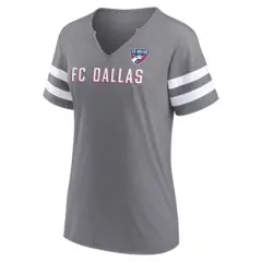 MLS FC Dallas Women's Gray Split T-Shirt