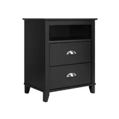 Yaletown 2 - Drawer Tall Nightstand - Prepac