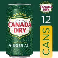 Canada Dry Ginger Ale Soda - 12pk/12 fl oz Cans
