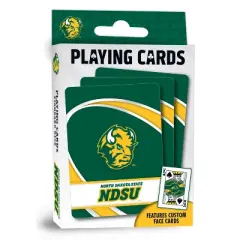 MasterPieces Officially Licensed NCAA North Dakota State Bison Playing Cards - 54 Card Deck for Adults
