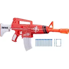 Nerf Fortnite Insightful Motorized Blaster, Insightful Wrap, 10 Dart Clip, 10 Elite Darts, Outdoor Play