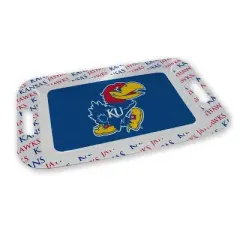 NCAA Kansas Jayhawks Repeat Logo Party Serving Tray