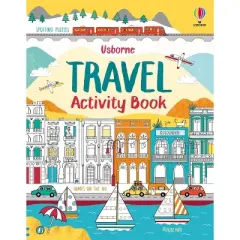 Travel Activity Book - by  Usborne & Rebecca Gilpin & Lucy Bowman (Paperback)