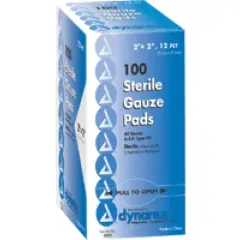 Dynarex - Sterile Gauze Pad - 2 in. x 2 in. - 12-Ply