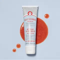 FIRST AID BEAUTY Pure Skin Deep Cleanser with Red Clay - 4.7oz - Ulta Beauty