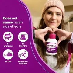 Miralax Laxative Powder Orange, 8.3 Oz