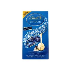 LINDOR, Lindt Cookies and Cream Chocolate Candy Truffles - 5.1oz